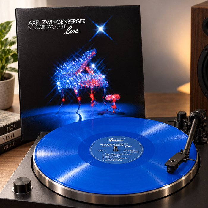 Neu auf blauem Vinyl: »Boogie Woogie Live«