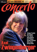 Cover story for Concerto Music Magazine